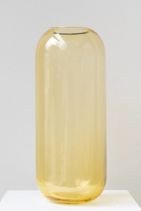 Aurora Pill Vase Amber Large Vase,Flower Vase