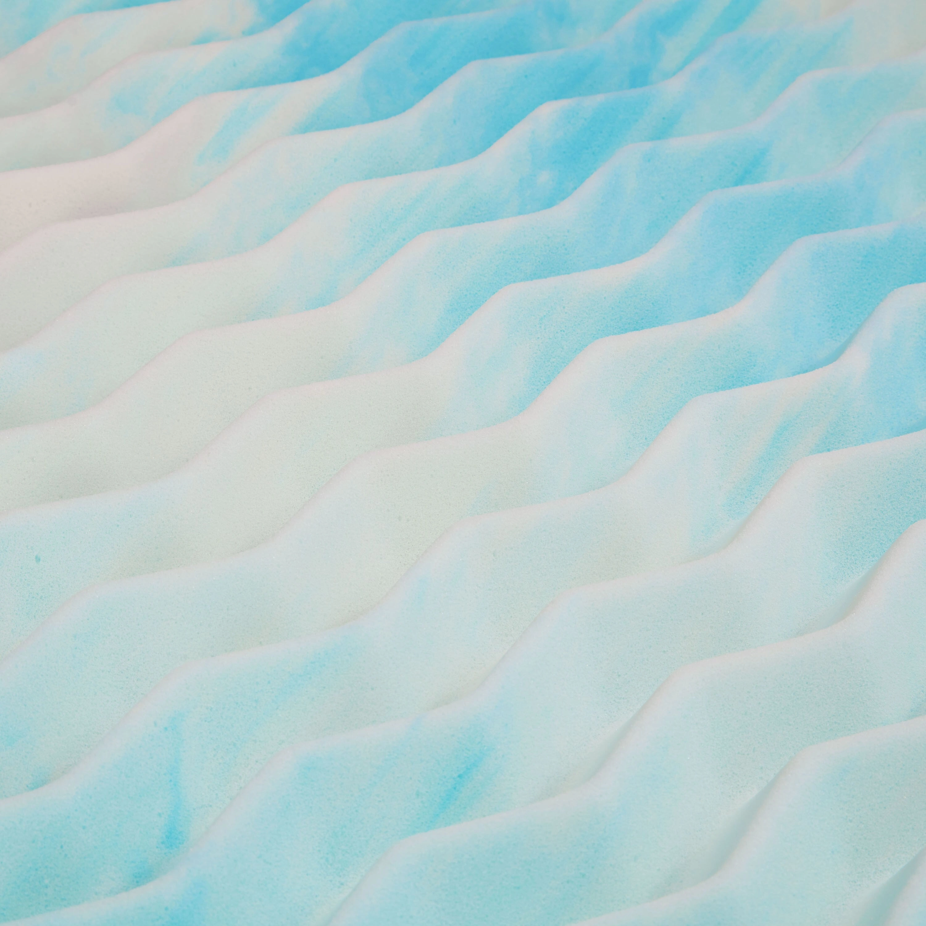 Authentic Comfort 2-Inch BlueWave Gel Memory Foam Mattress Topper