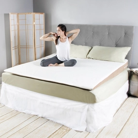 Avana Cool Inclined Gel Memory Foam Mattress Topper (Multiple Sizes) mattress pads,mattress topper,bed protection