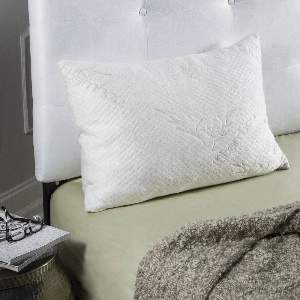 Avana Memory Foam Pillows with Rayon from Bamboo Covers (Set of 2)