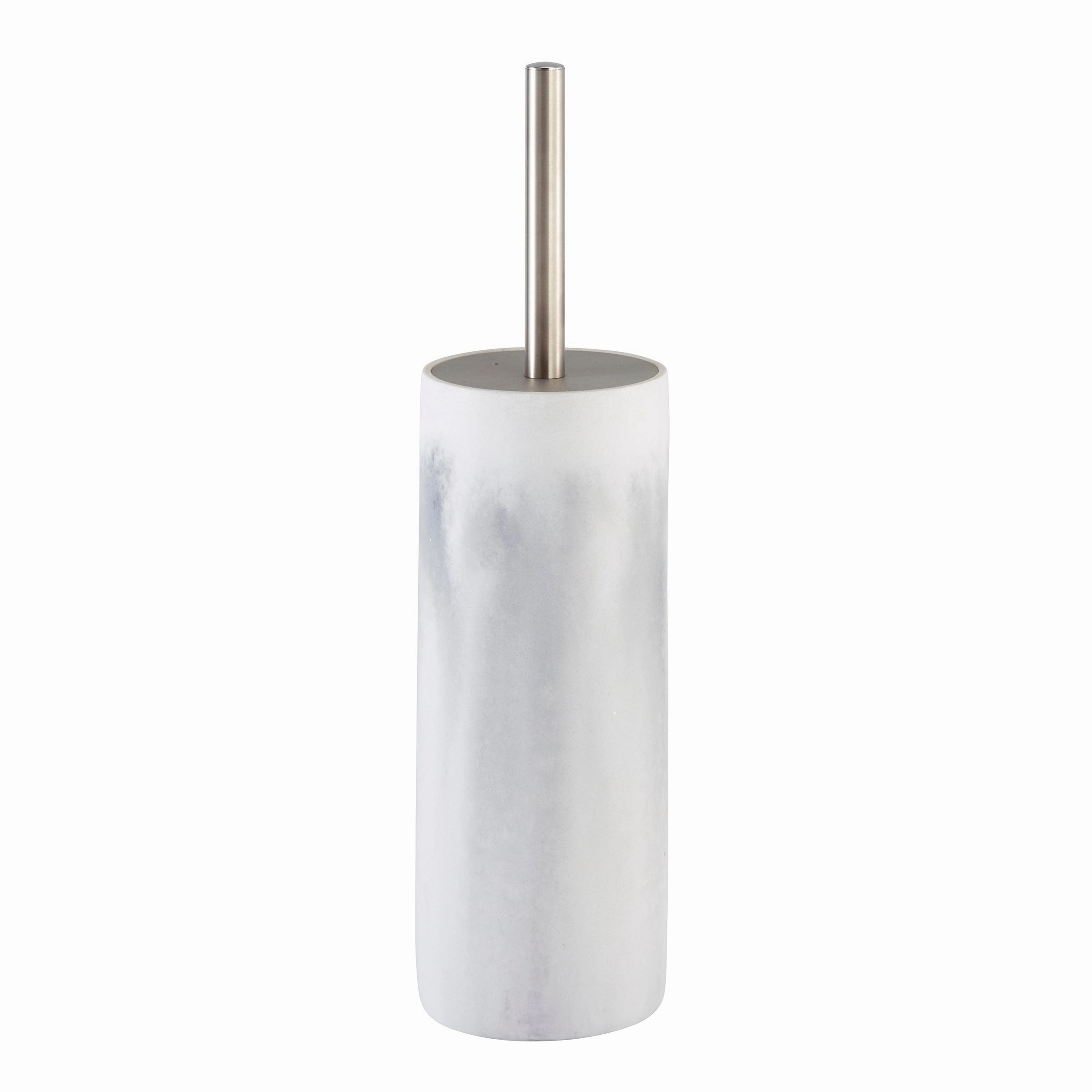 Avanti Linens Marble Bowl Brush - Grey Toilet Brush,Bathroom Cleaner
