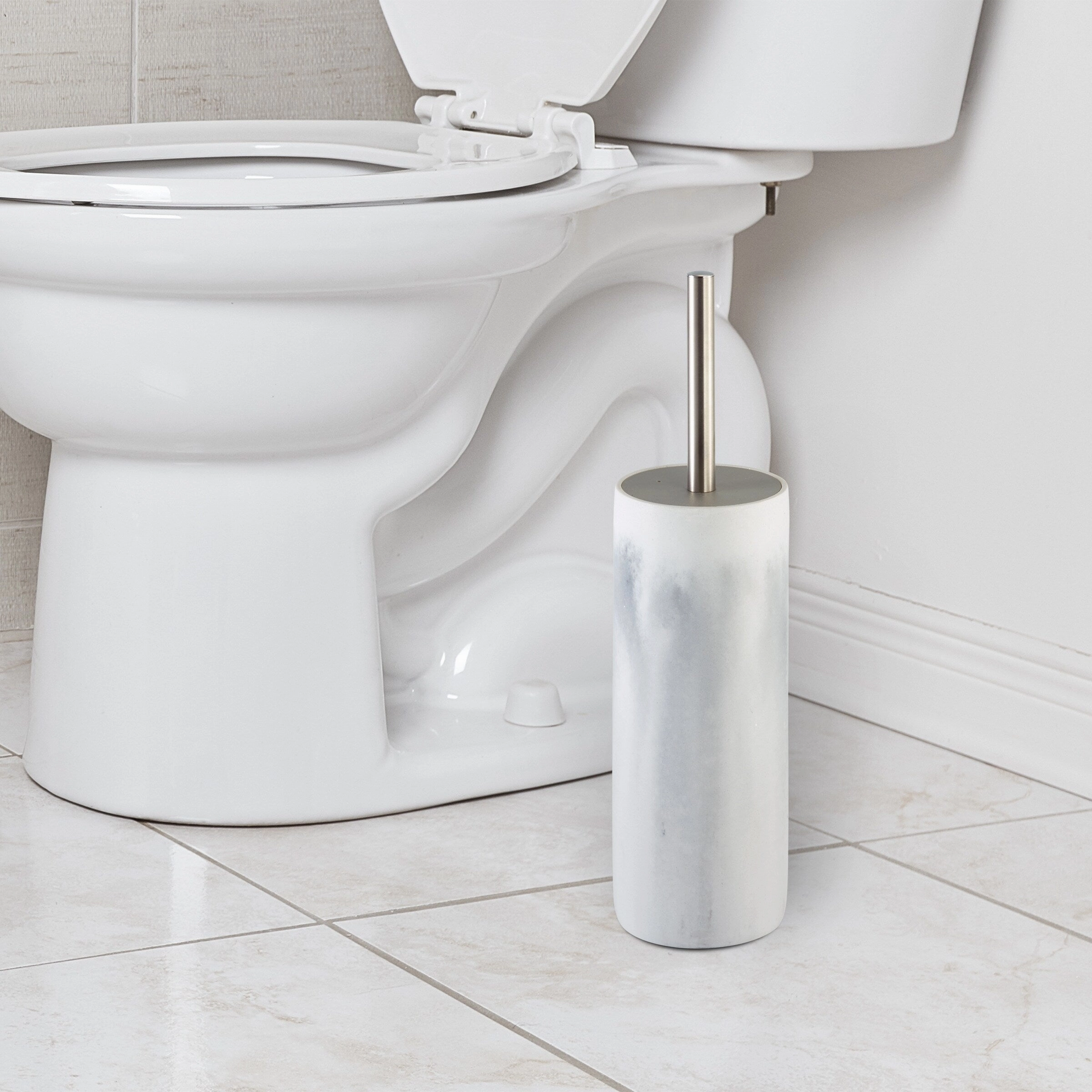 Avanti Linens Marble Bowl Brush - Grey