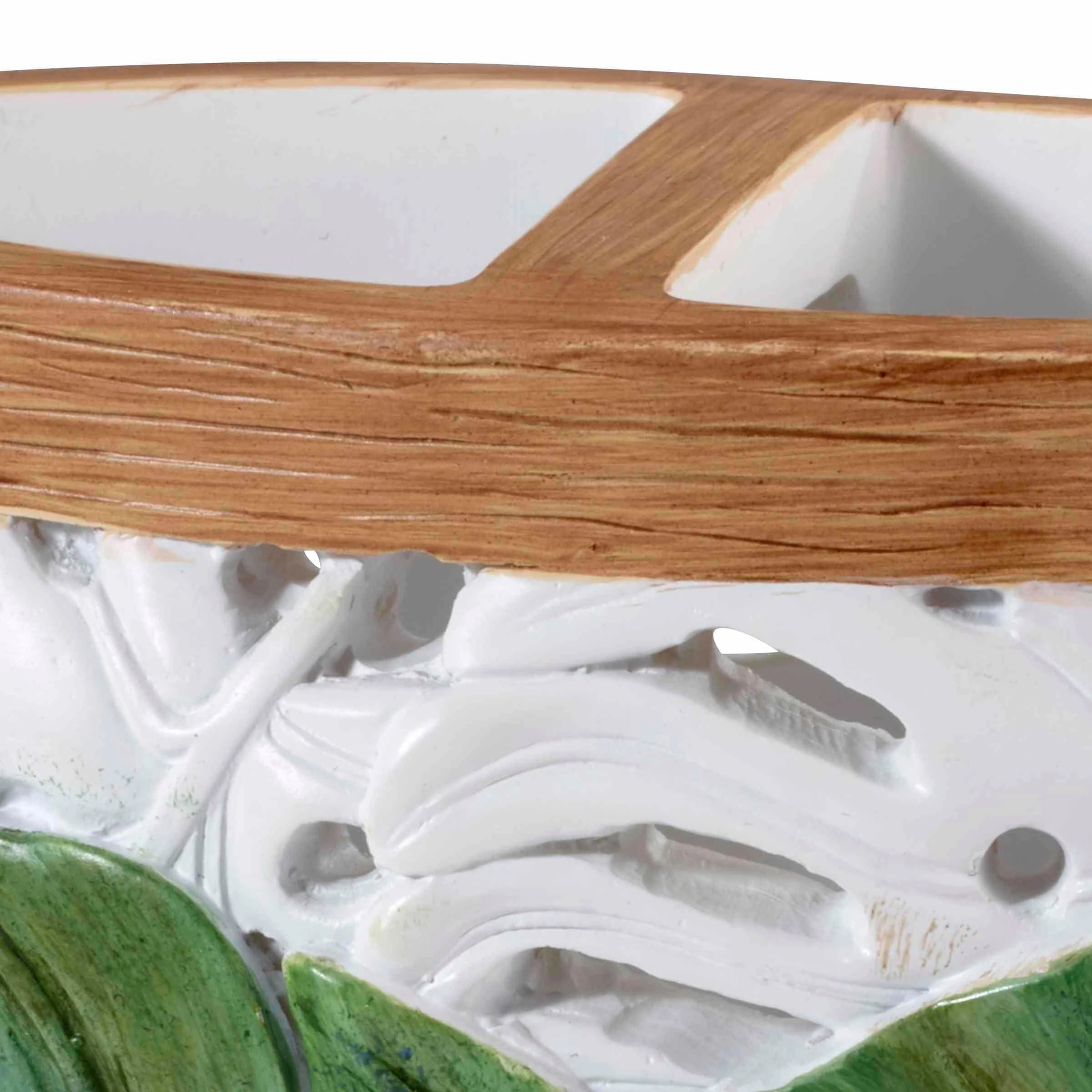 Avanti Linens Viva Palm Toothbrush Holder - Green - Toothbrush Holder
