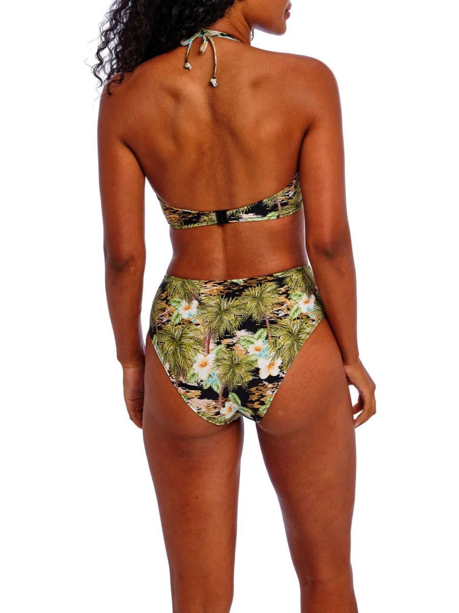 Bahama Shores Halterneck Bikini Top - Black