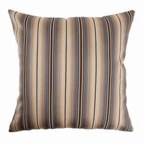 Bailey Stripes Euro Sham Blue/Brown pillowcases,cotton pillow covers,bed linen