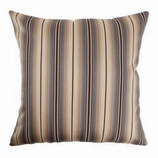 Bailey Stripes Euro Sham Blue/Brown pillowcases,cotton pillow covers,bed linen