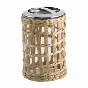 Basketry Toothbrush Holder Natural - Toothbrush Holder Toothbrush Holder,Bathroom Organizer