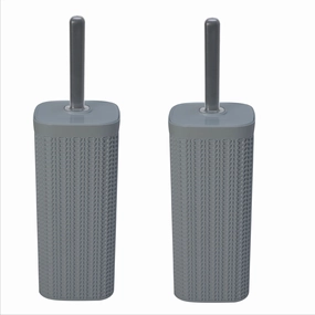 Bath Bliss 2 Pack Sailor Knot Toilet Brush Toilet Brush,Bathroom Cleaner