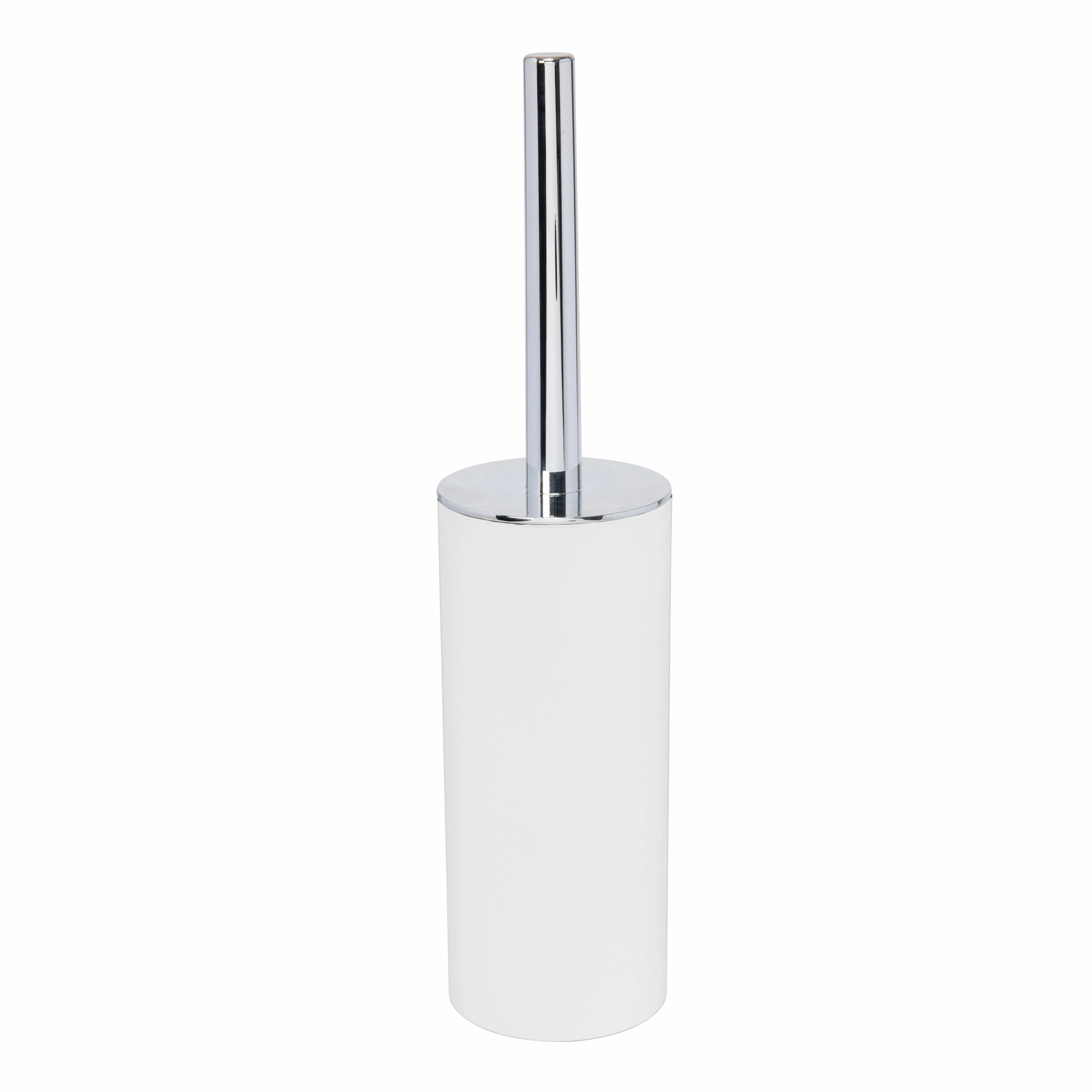 Bath Bliss Soft Touch Toilet Brush Set in Matte Black