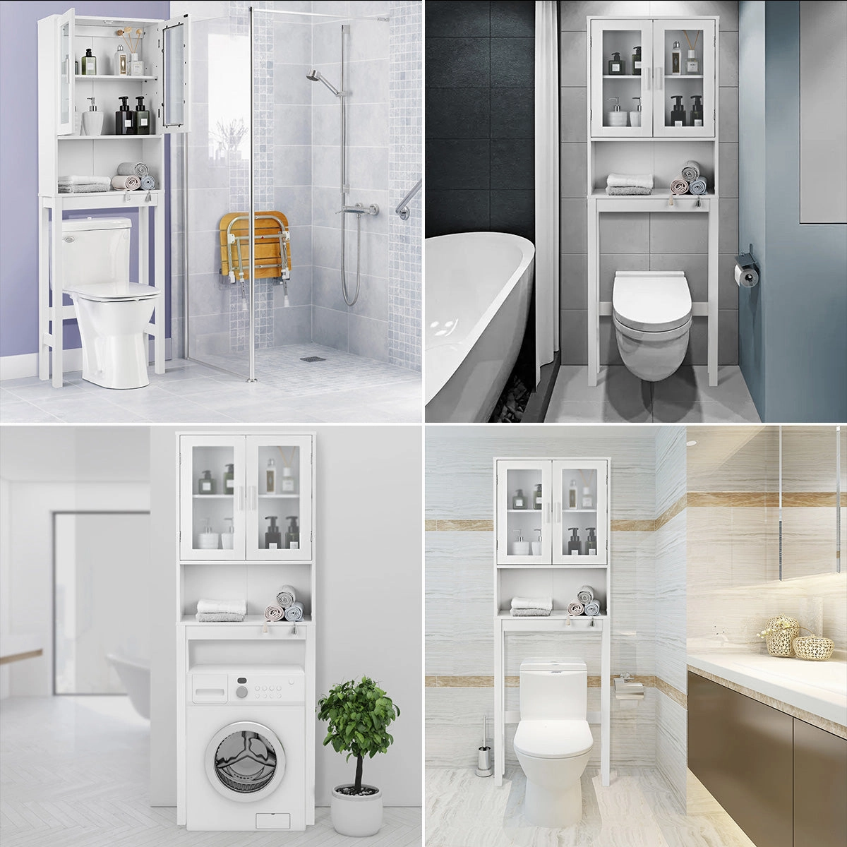 Bathroom Collect Storage Cabinet Toilet Rack