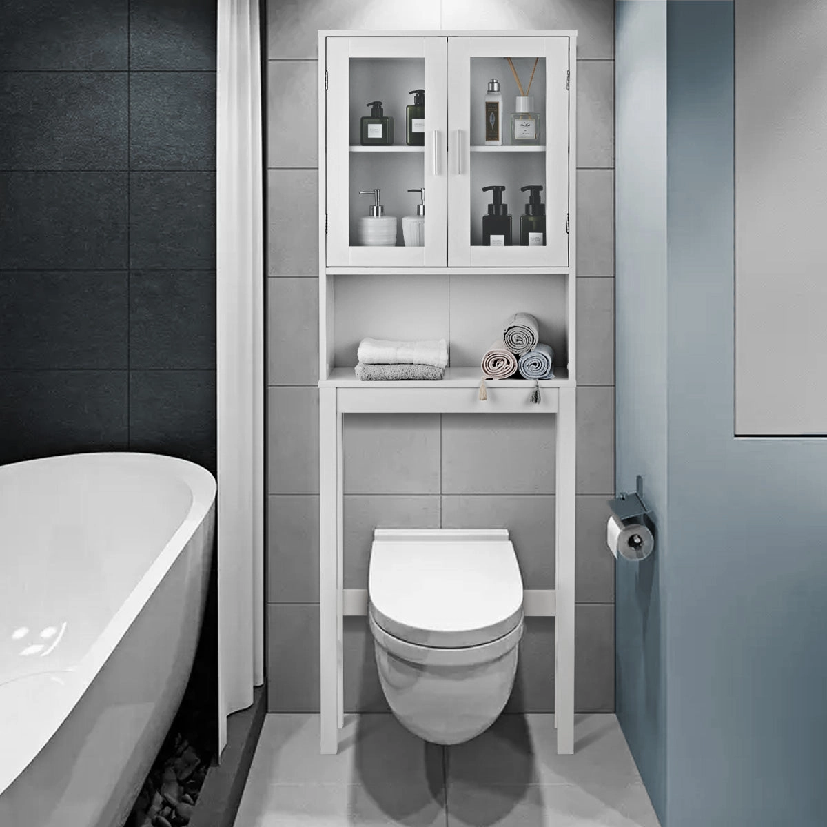 Bathroom Collect Storage Cabinet Toilet Rack