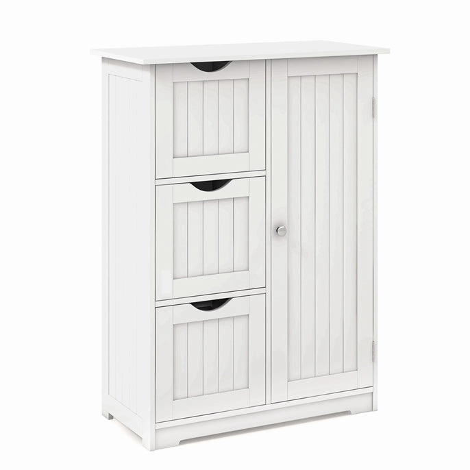 Bathroom Floor Cabinet, Wooden Storage Cabinet