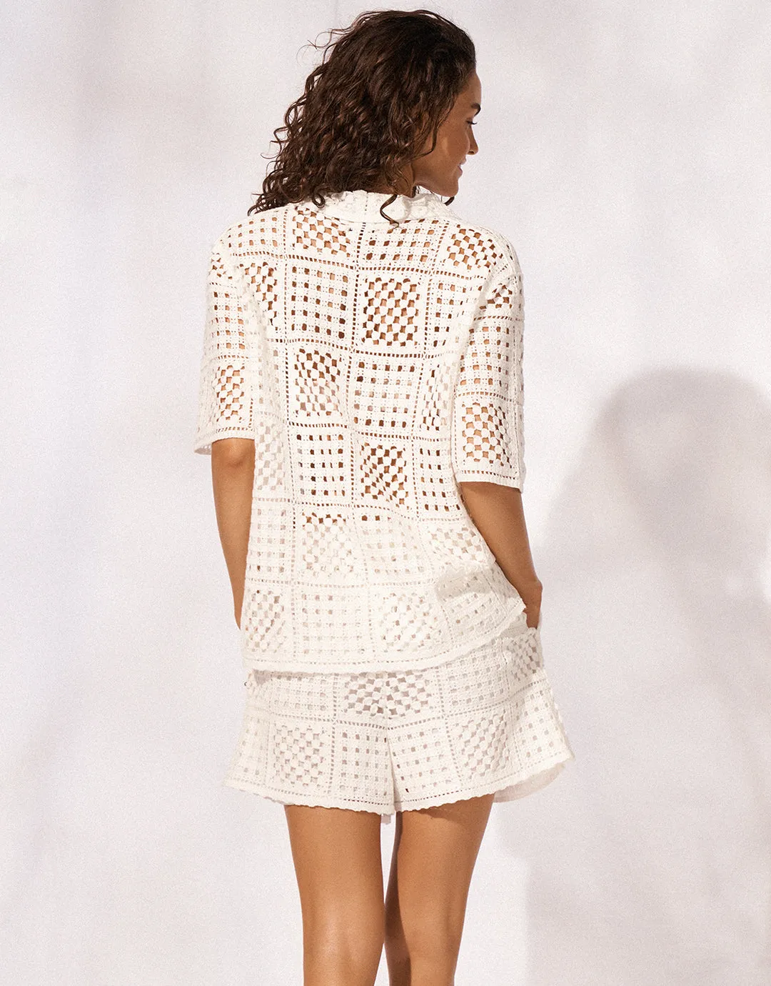 Beach Shirt - Natural White
