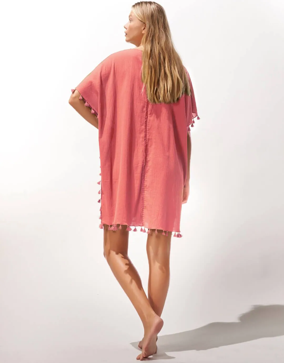 Beachwear Kaftan - Vintage Pink
