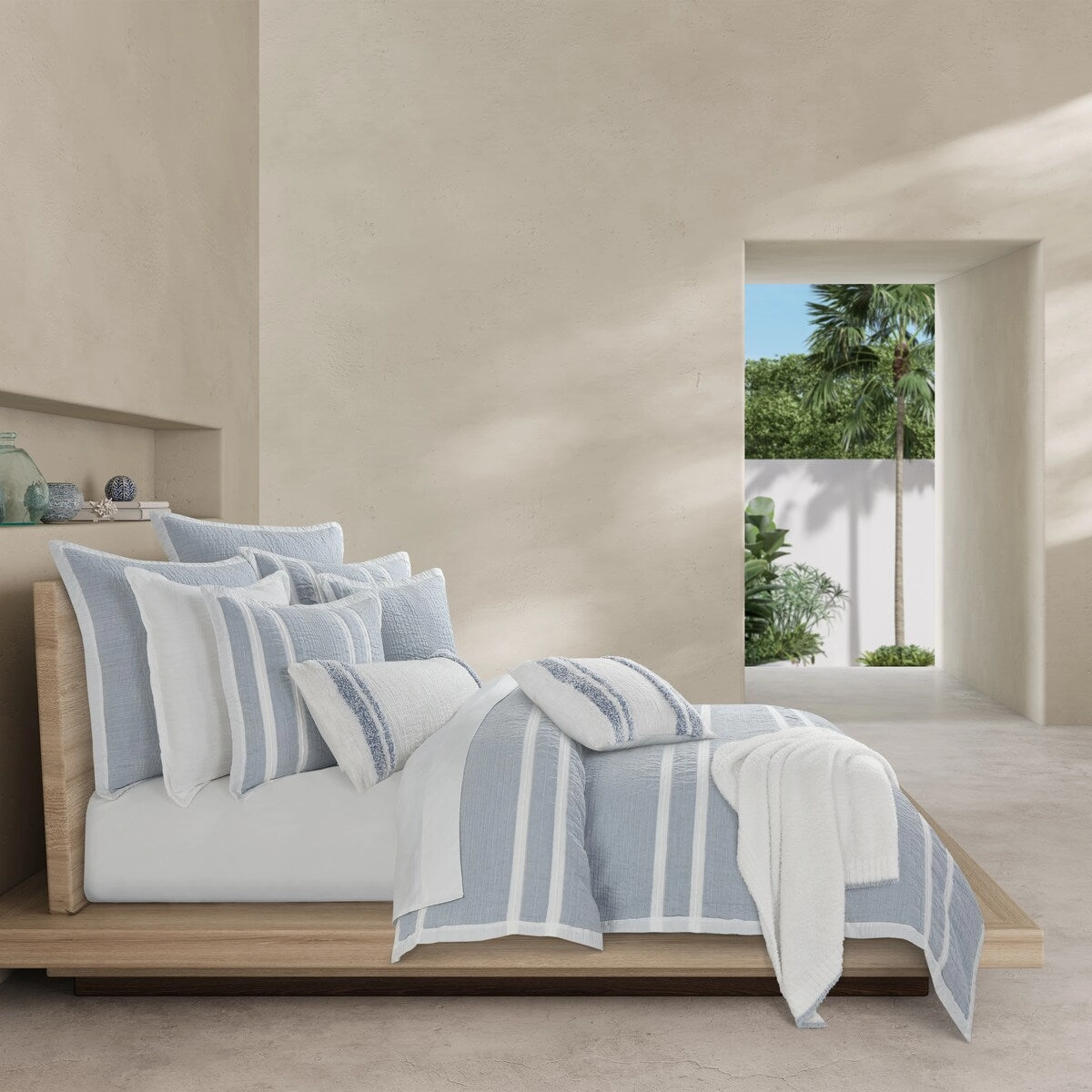 Beachwood 20" Square Decorative Throw Pillow Cover