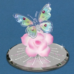 Bedazzled Butterfly Decorative Mirror,Home Decor Mirror