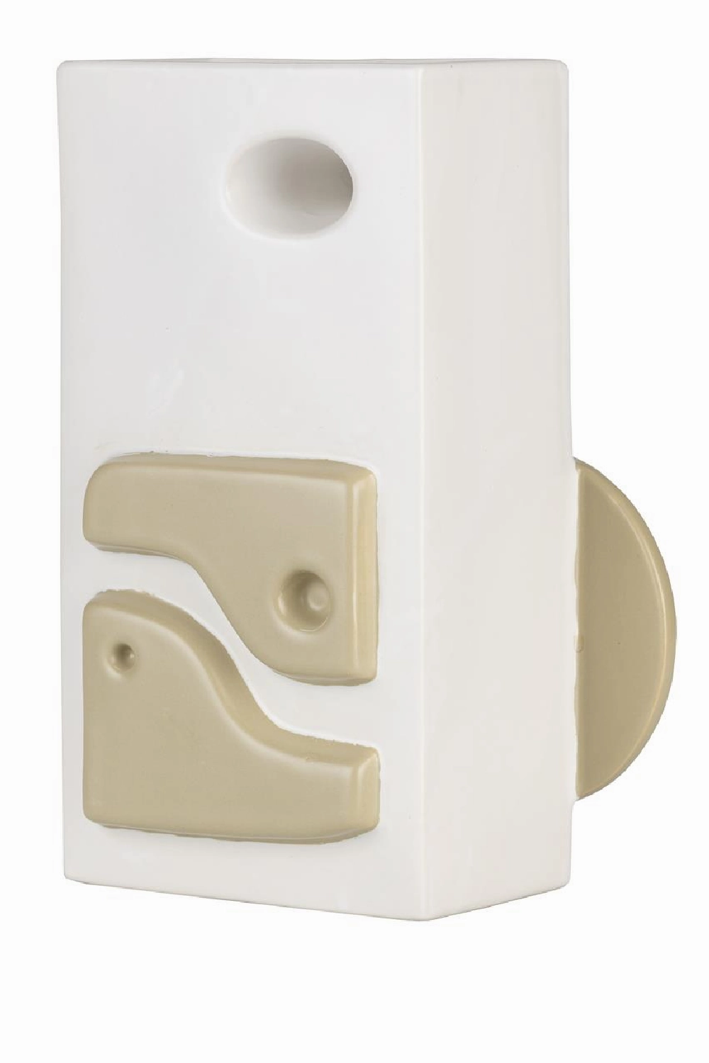 Beige Ceramic Vase | Zuiver Bloomer