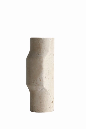 Beige Marble Vase S | Liang & Eimil Oakley Vase,Glass Vase