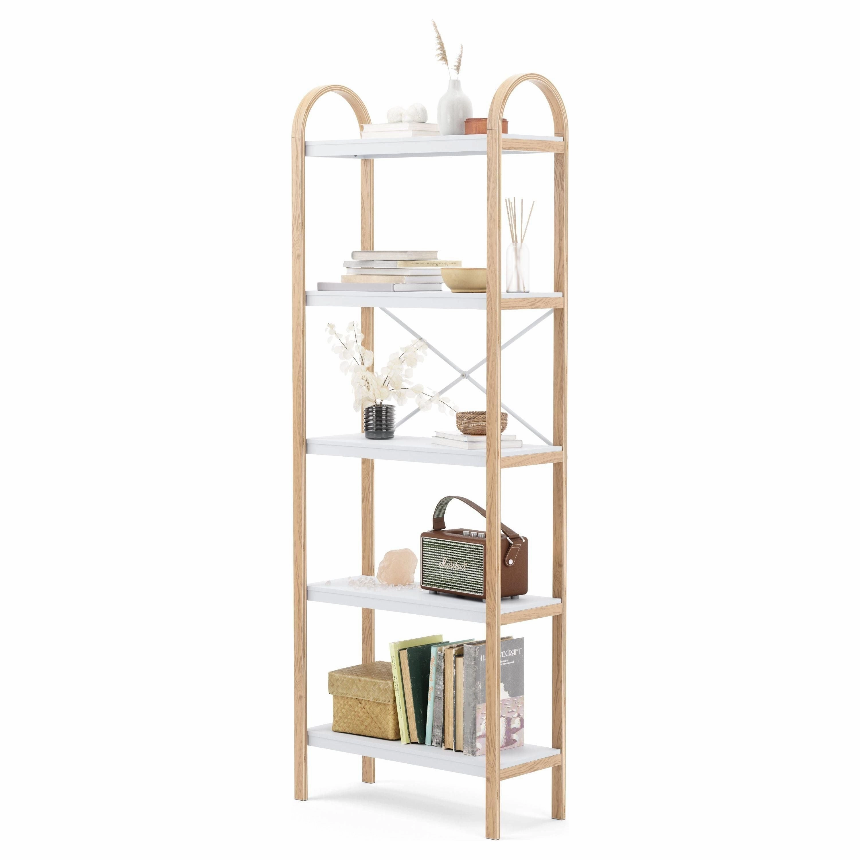 Bellwood 5-Tiered Freestanding Shelf