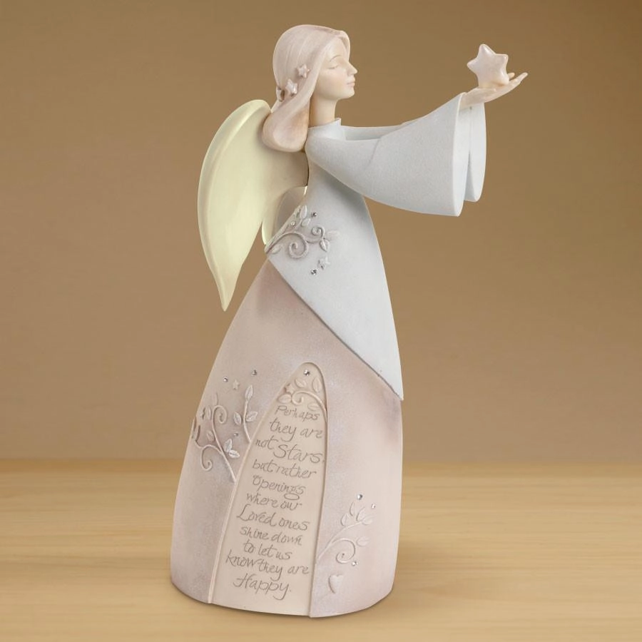 Bereavement Angel by Enesco Foundations Decorative Mirror,Home Decor Mirror