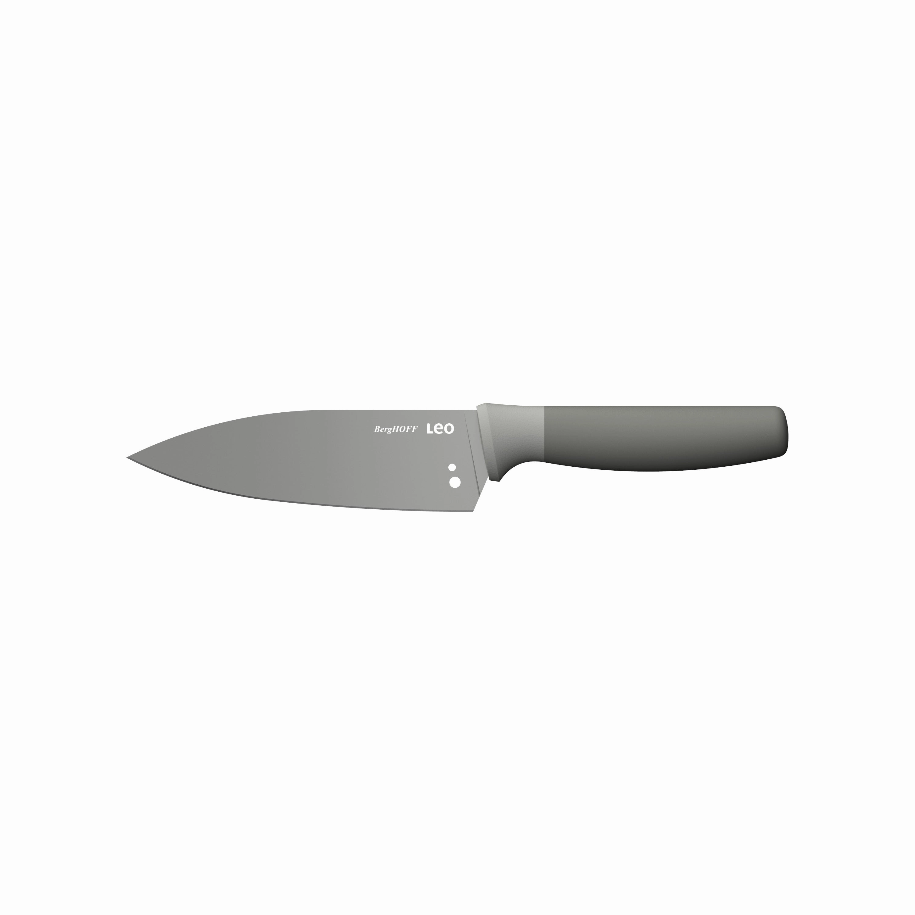 BergHOFF Balance Nonstick Stainless Steel Small Chef's Knife 5.5", Recycled Material Food Storage,Kitchen Storage