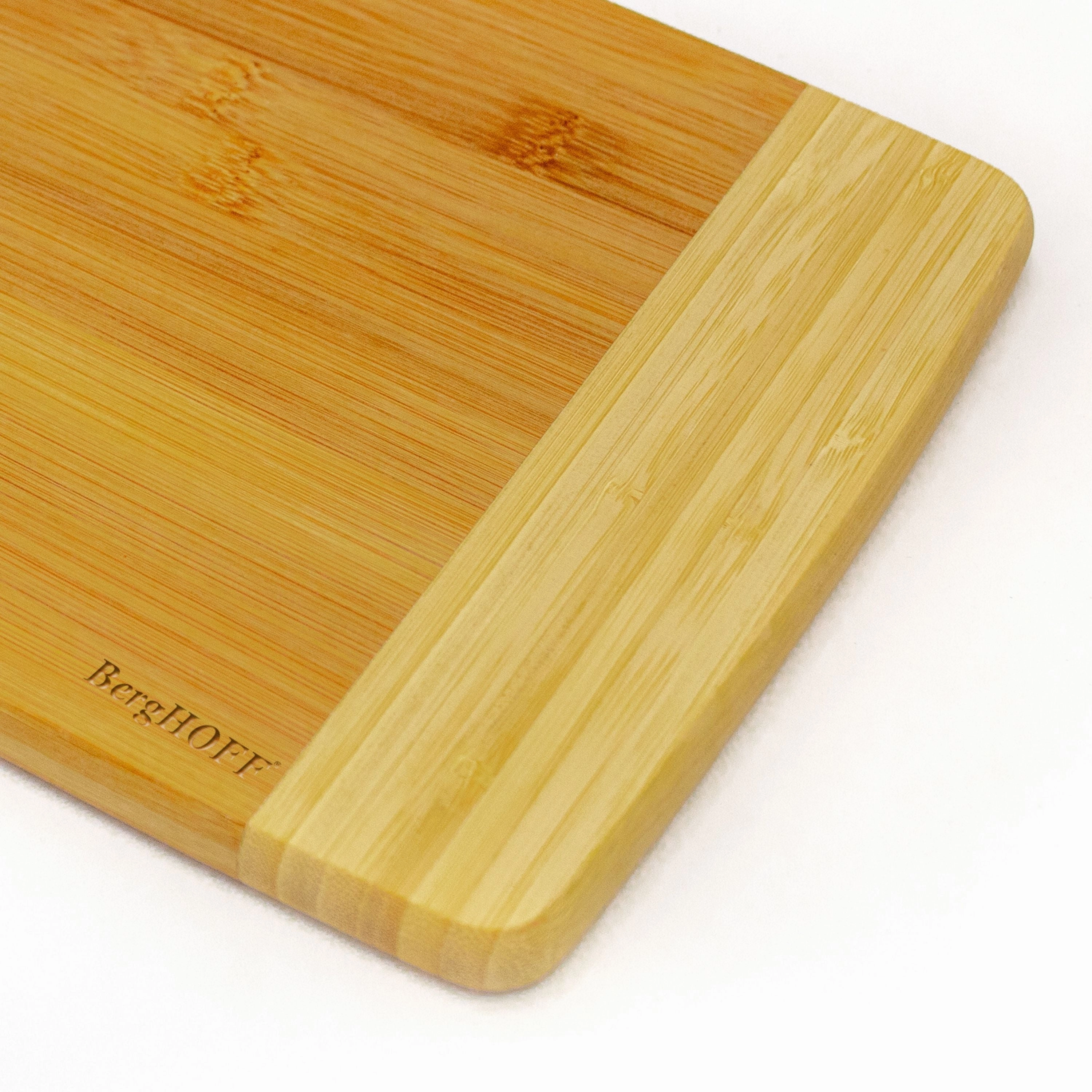 BergHOFF Bamboo 10.6" x 7.7"Rectangle Cutting Board, Two-toned