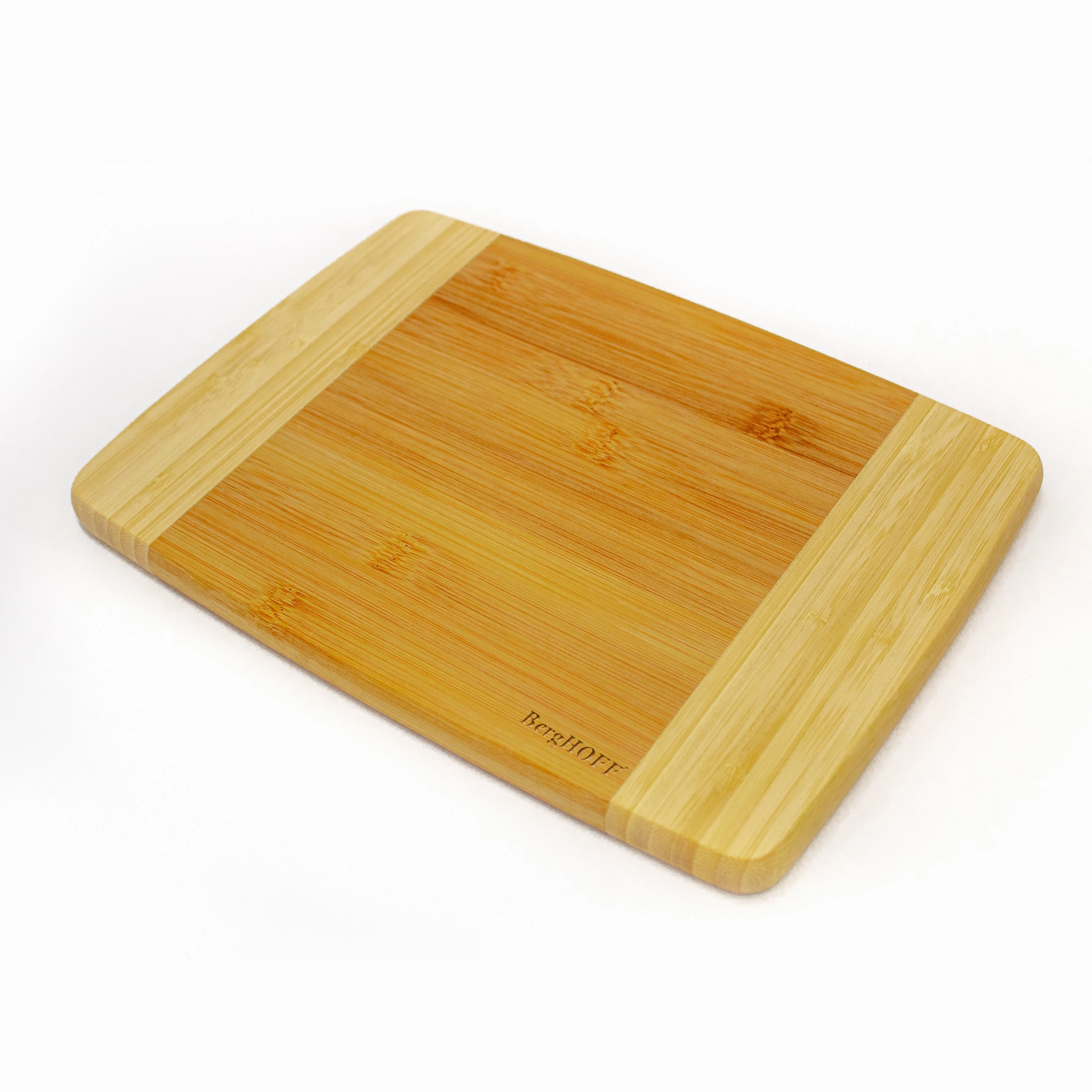 BergHOFF Bamboo 10.6" x 7.7"Rectangle Cutting Board, Two-toned