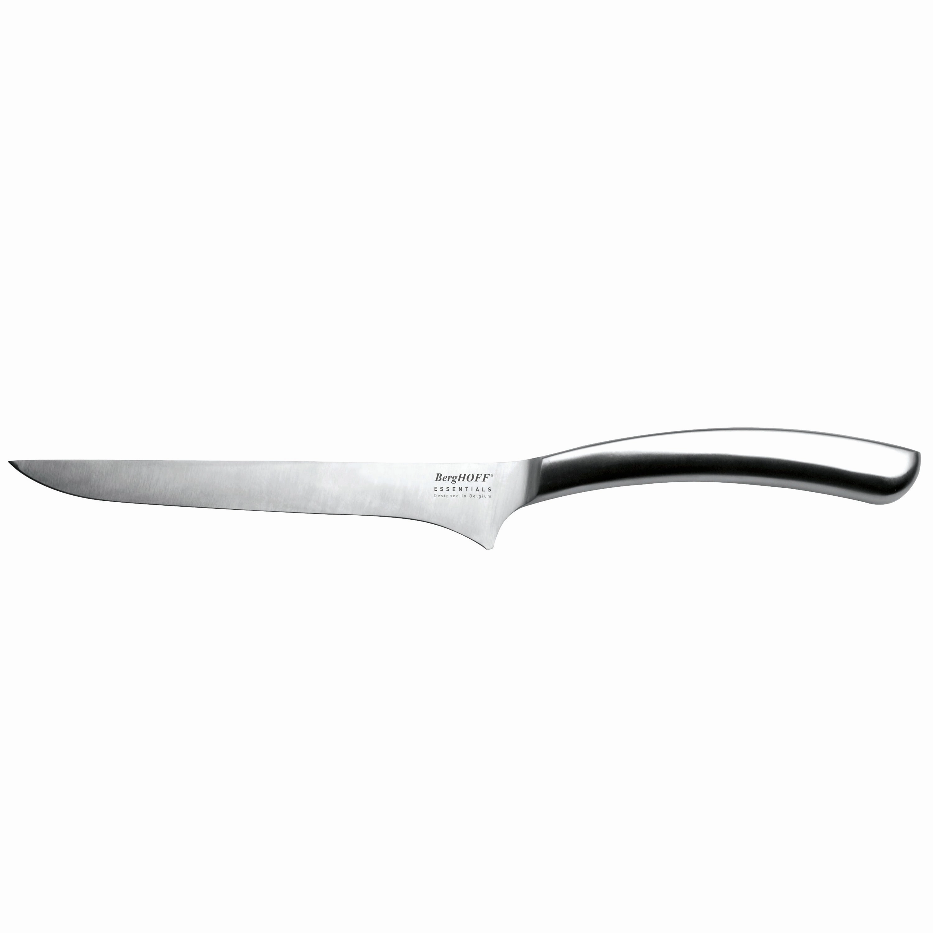 BergHOFF Concavo 8pc Stainless Steel Knife Set with Block