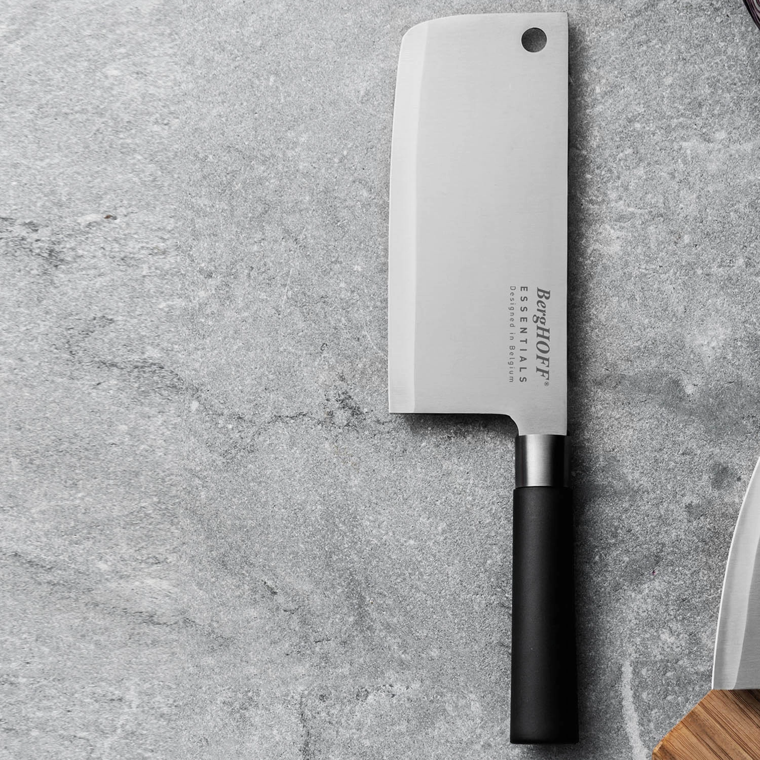 BergHOFF DiNA Codon Stainless Steel Cleaver, 6.75"