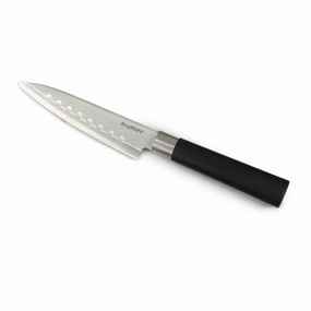 BergHOFF DiNA Codon Stainless Steel Scalloped Santoku Knife, 5" Food Storage,Kitchen Storage