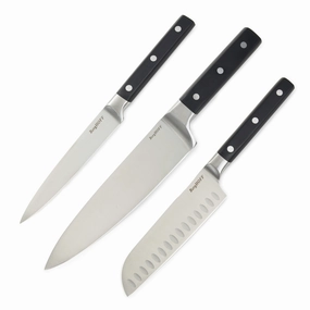 BergHOFF DiNA Gene 3pc Stainless Steel Knife Set Food Storage,Kitchen Storage
