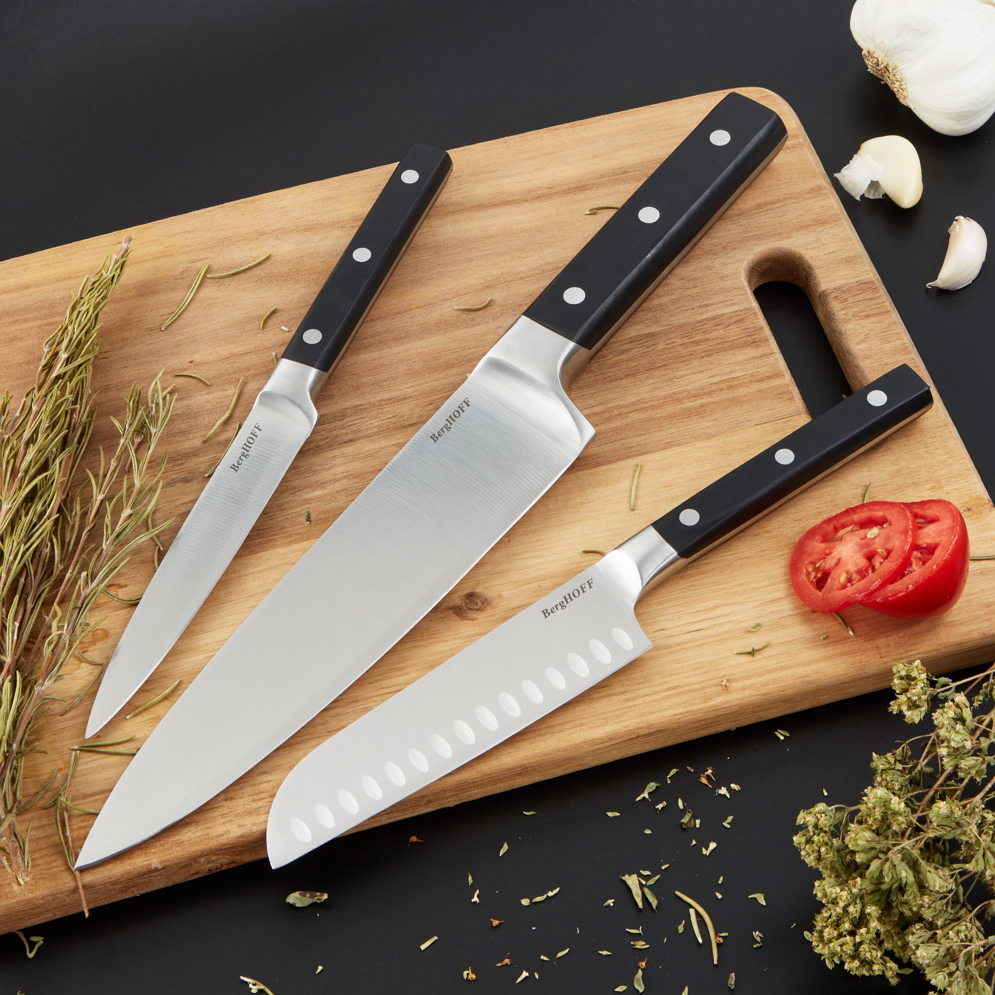 BergHOFF DiNA Gene Stainless Steel Chef's Knife, 8"