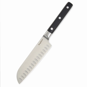 BergHOFF DiNA Gene Stainless Steel Santoku Knife, 5.5" Food Storage,Kitchen Storage