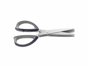 BergHOFF Essentials 10" Stainless Steel Multi-Blade Herb Scissors Food Storage,Kitchen Storage