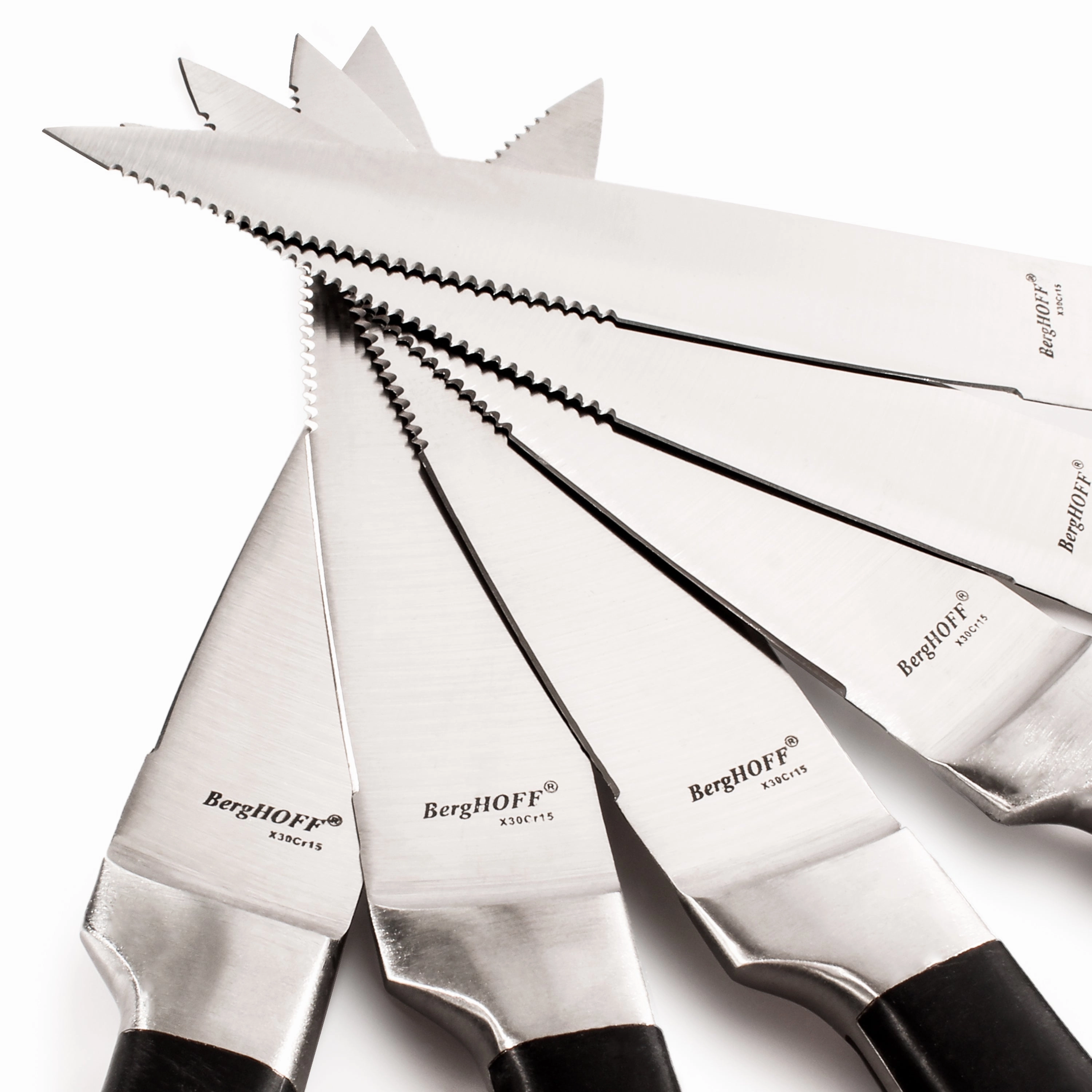 BergHOFF Essentials Stainless Steel 4Pc Steak Knife Set 5"