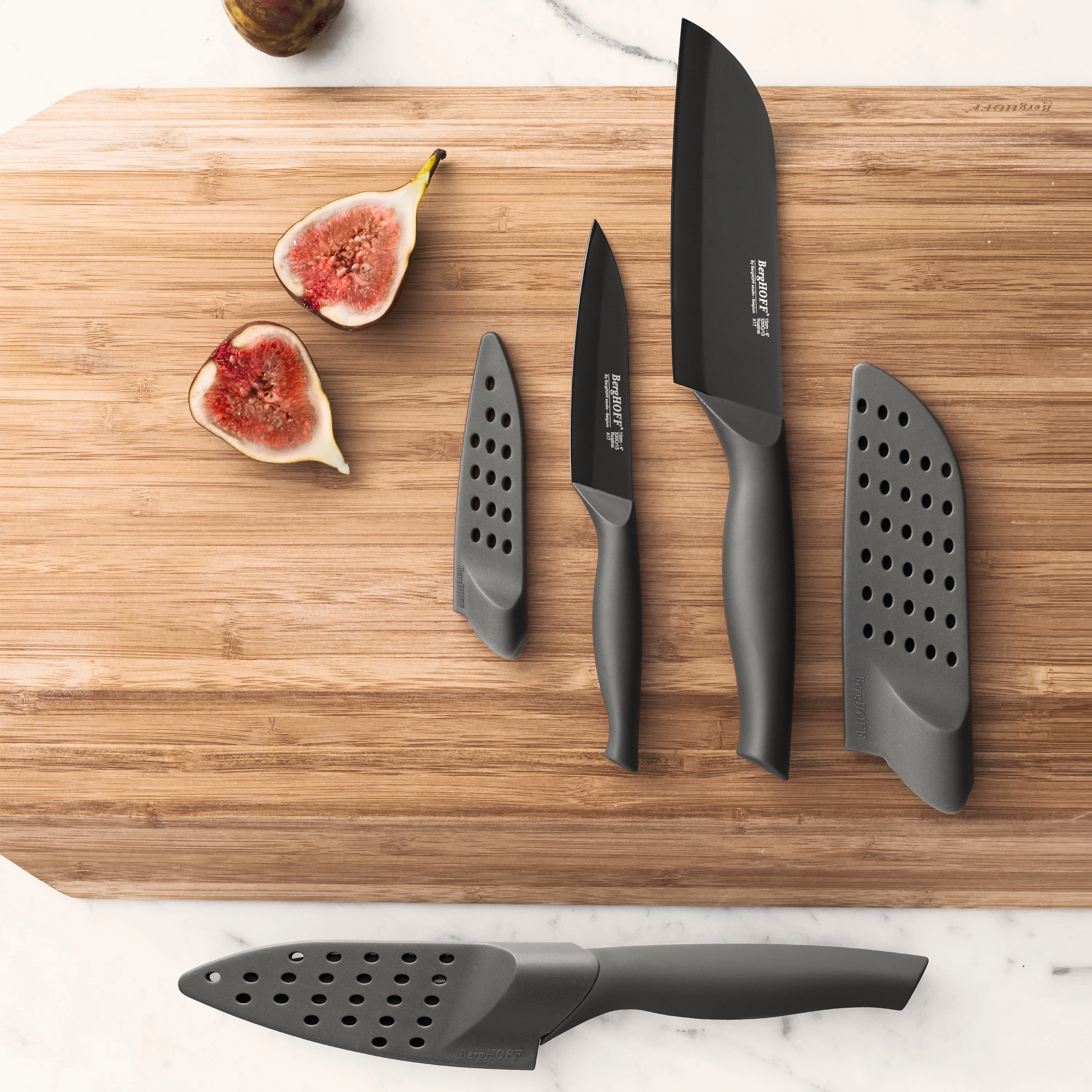 BergHOFF Essentials Stainless Steel Chef's Knife with Sleeve, 5"