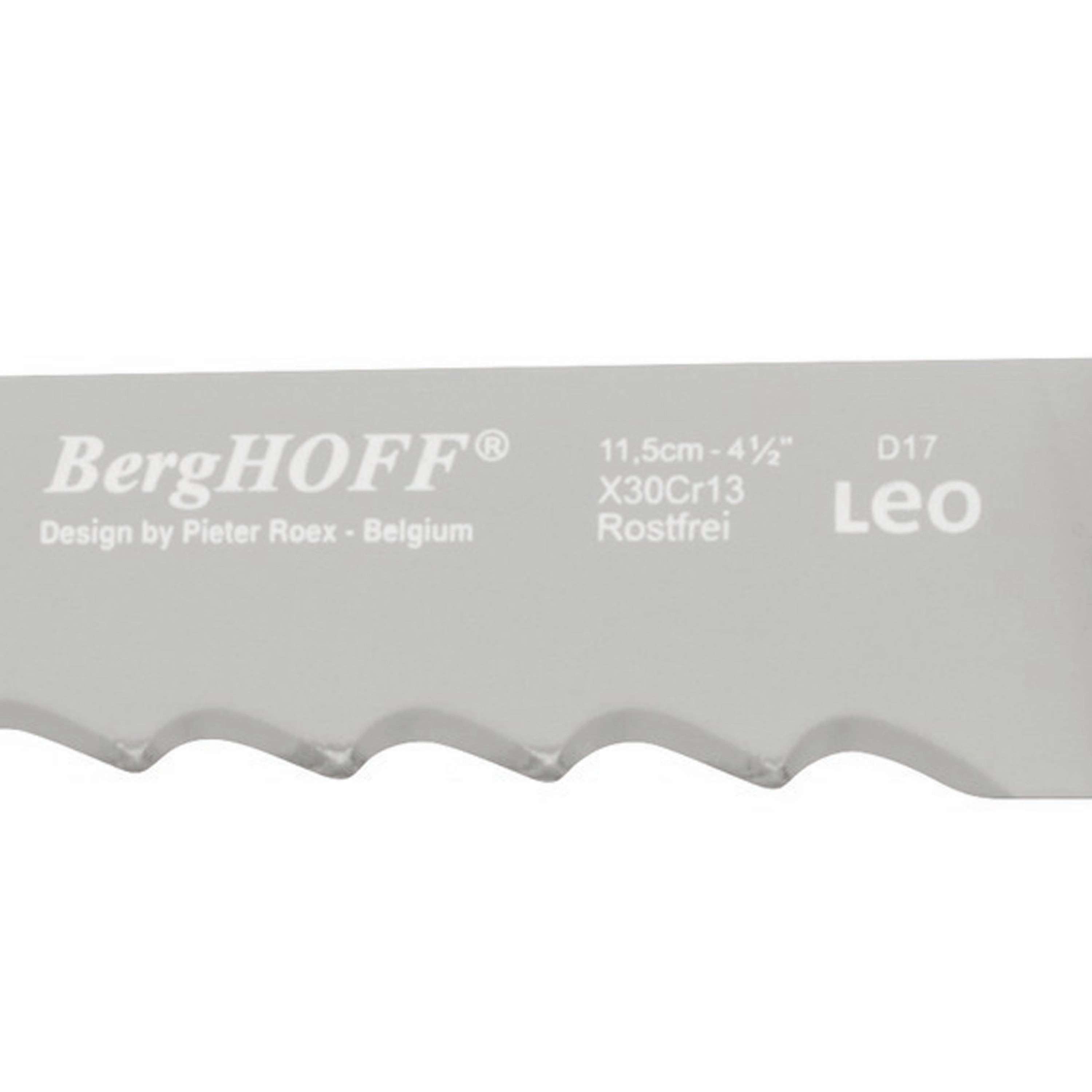 BergHOFF Leo 12pc Stainless Steel Serrated Steak Knives 4.5"
