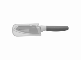 BergHOFF Leo 4.25" Stainless Steel Vegetable Knife with Zester, Gray Food Storage,Kitchen Storage