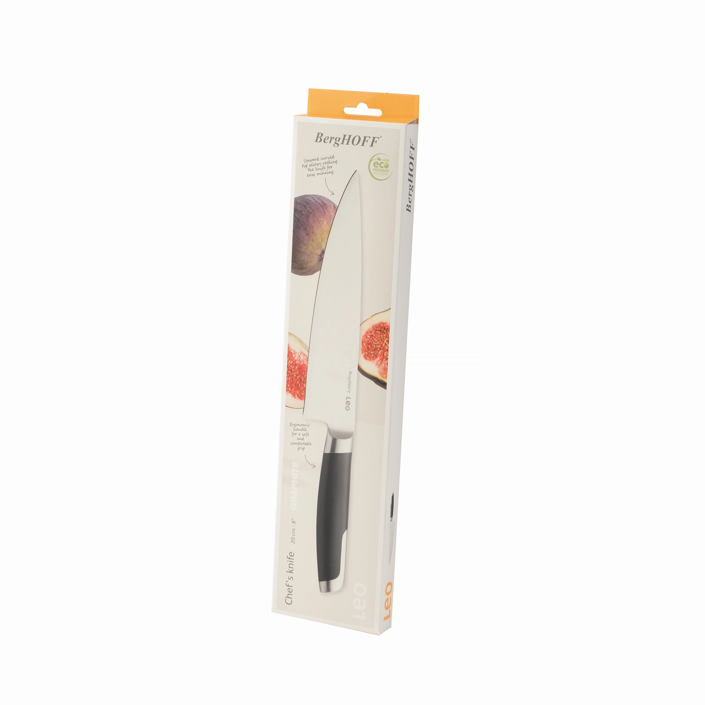 BergHOFF Leo Graphite Stainless Steel Chef's Knife 8"