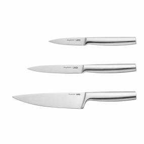 BergHOFF Leo Legacy Stainless Steel 3Pc Starter Knife Set Food Storage,Kitchen Storage