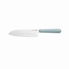 BergHOFF Leo Slate Stainless Steel Santoku Knife 7" Food Storage,Kitchen Storage