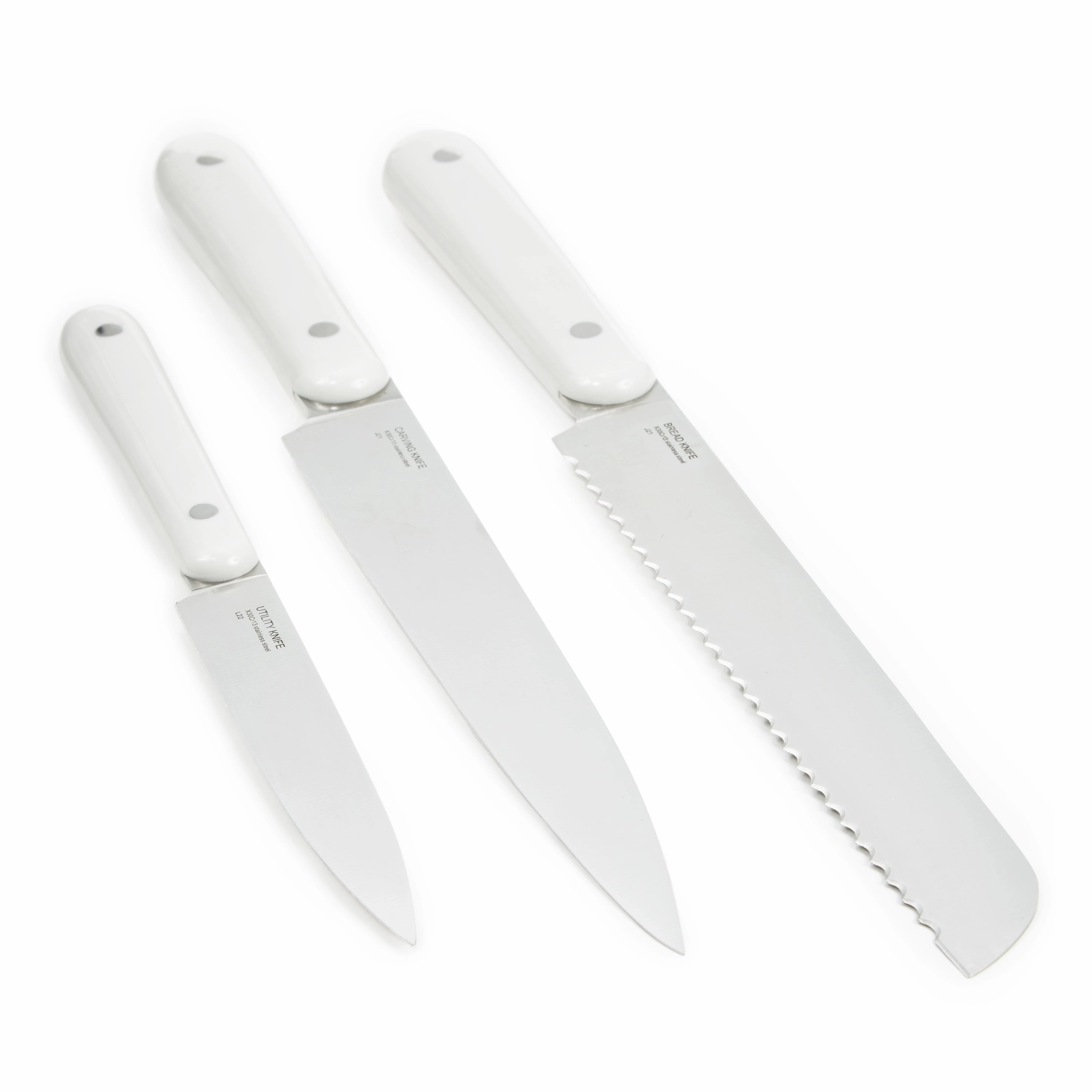 BergHOFF Leo Spirit 3Pc Cutlery Set, Stainless Steel Blades