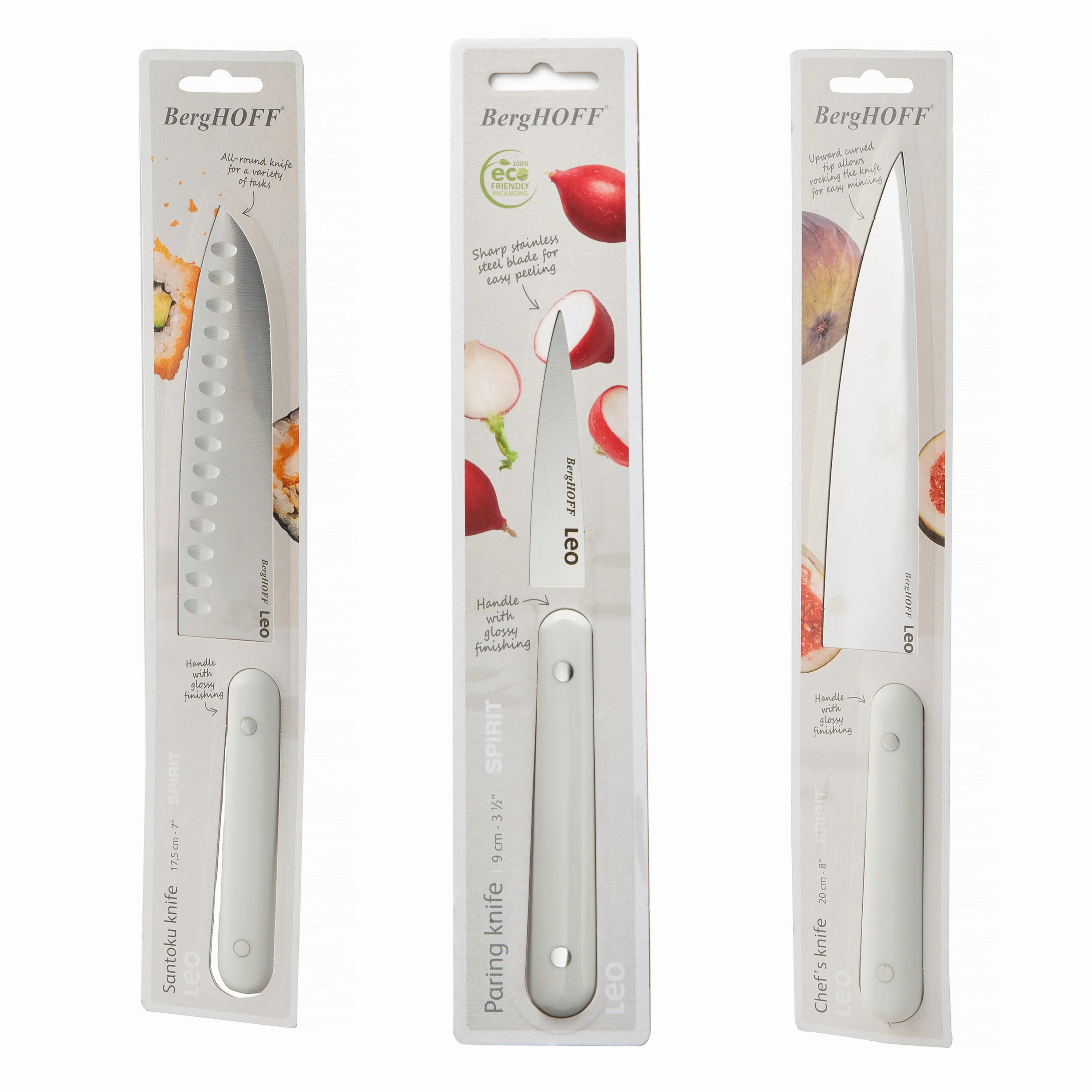BergHOFF Leo Spirit 3Pc Stainless Steel Cutlery Set
