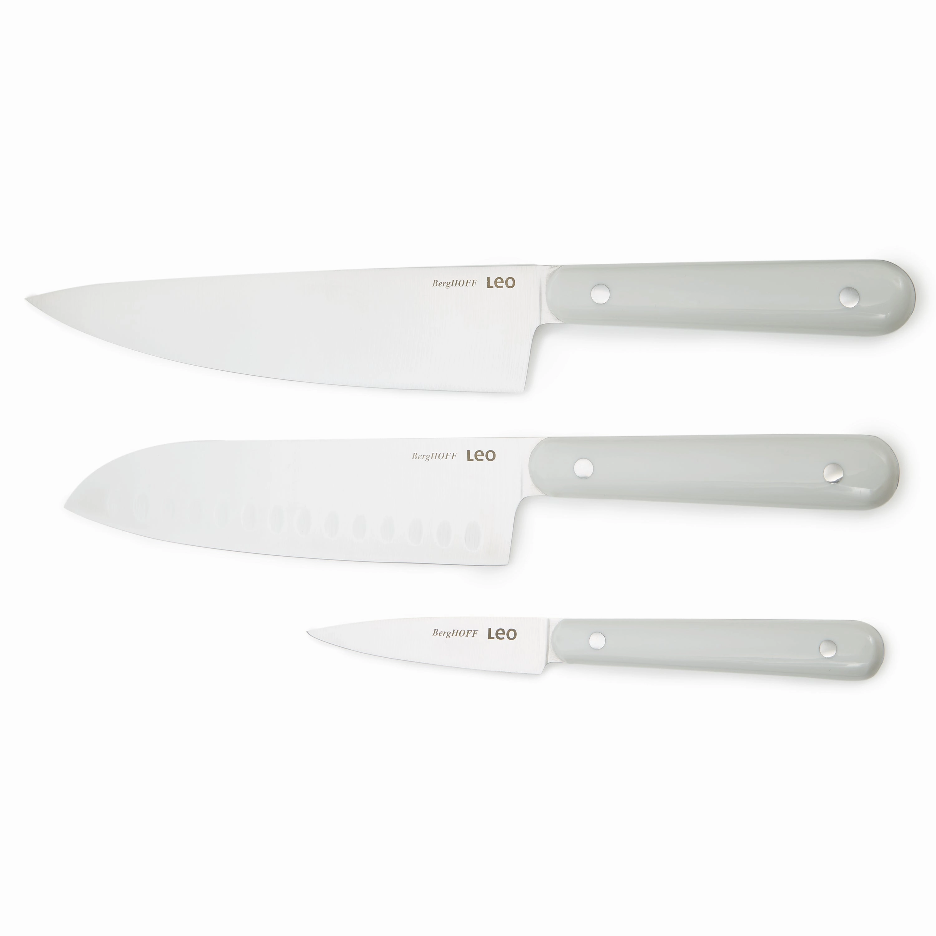 BergHOFF Leo Spirit 3Pc Stainless Steel Cutlery Set Food Storage,Kitchen Storage