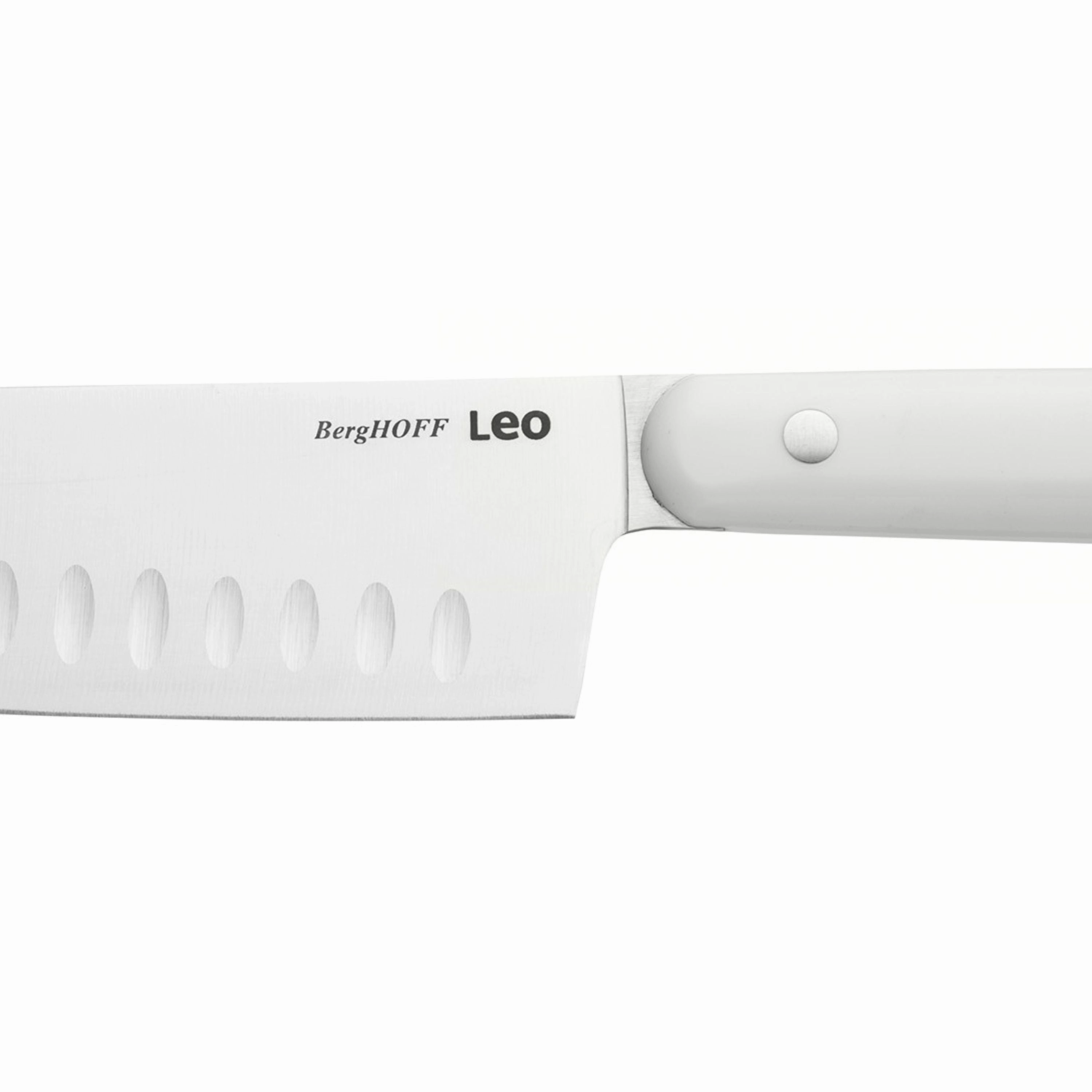 BergHOFF Leo Spirit Stainless Steel Santoku Knife 7"