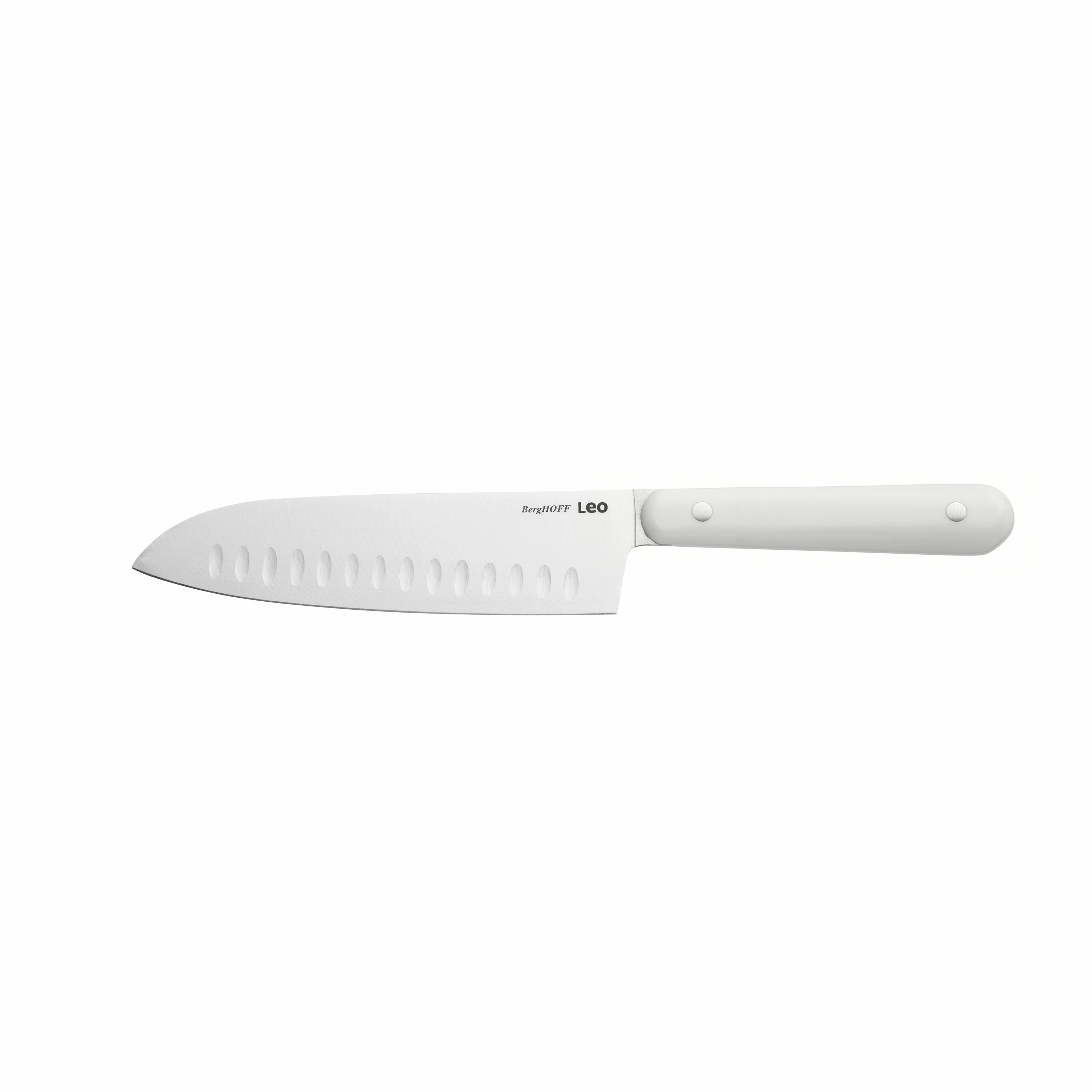 BergHOFF Leo Spirit Stainless Steel Santoku Knife 7" Food Storage,Kitchen Storage