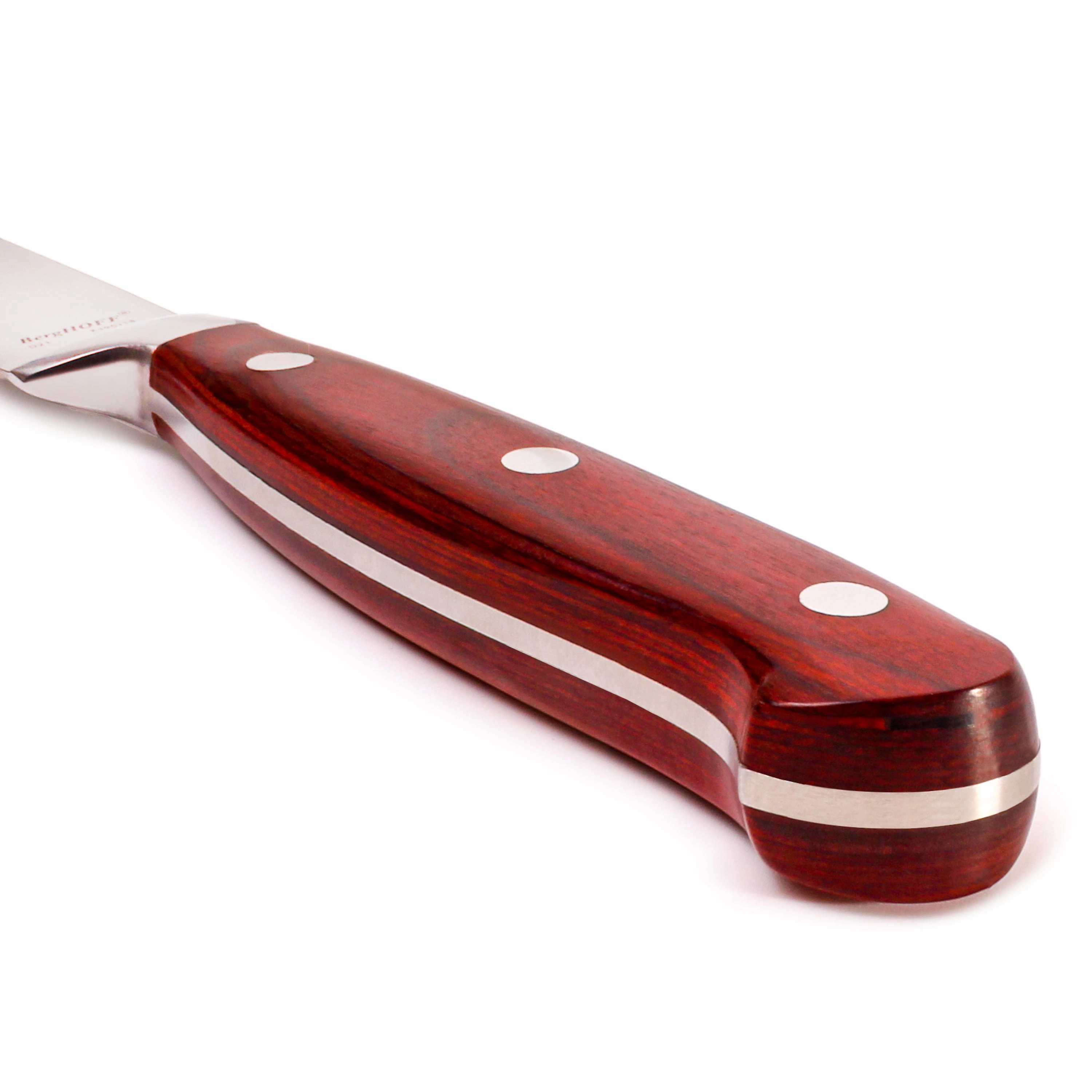 BergHOFF Pakka Wood 3Pc Stainless Steel Carving Set with Case