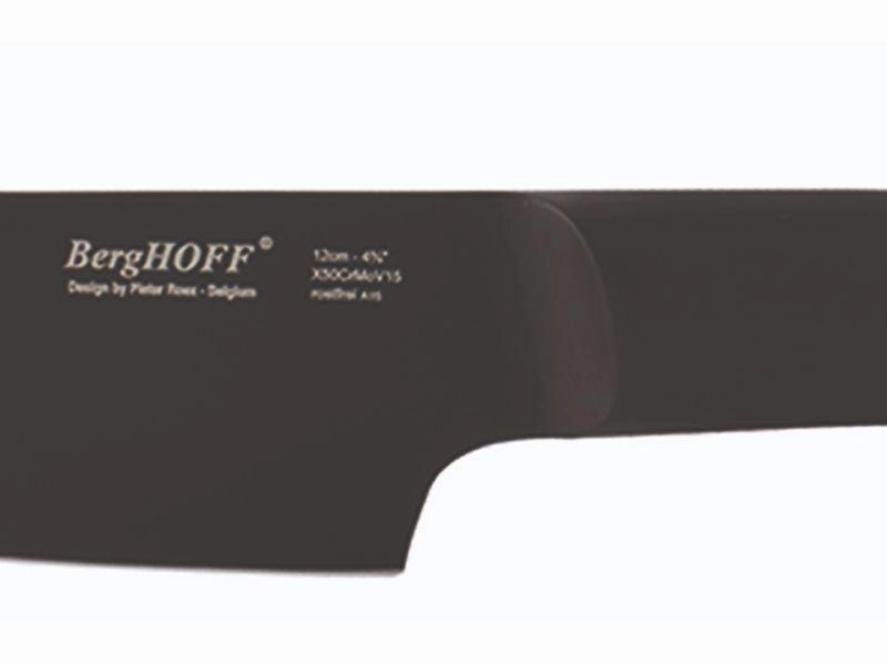 BergHOFF Ron 2pc Vegetable and Paring Knife Set, Black