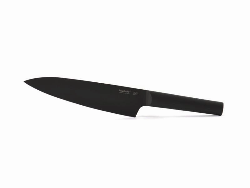 BergHOFF Ron 7.5" Chef's Knife, Black Food Storage,Kitchen Storage