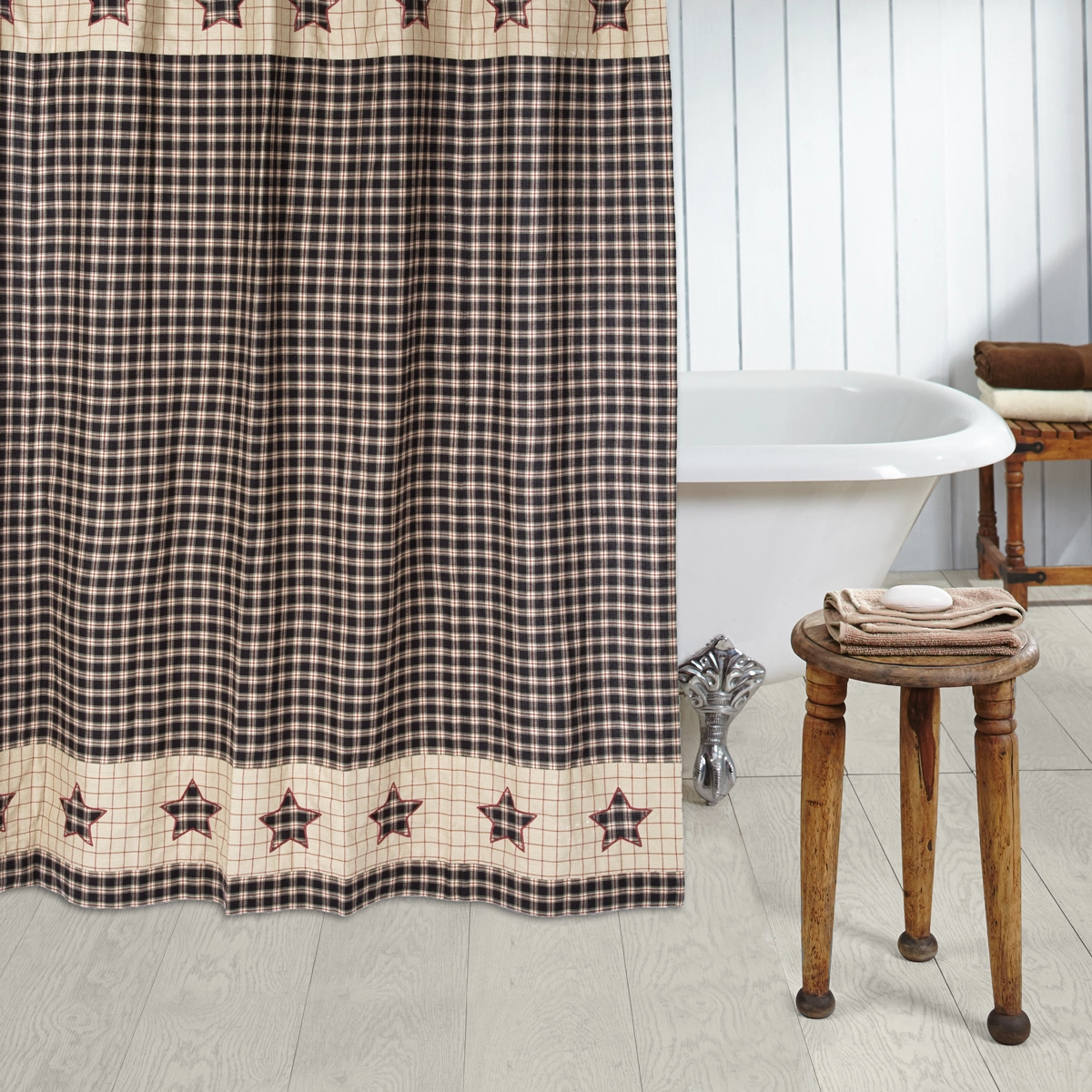 Bingley Star Shower Curtain